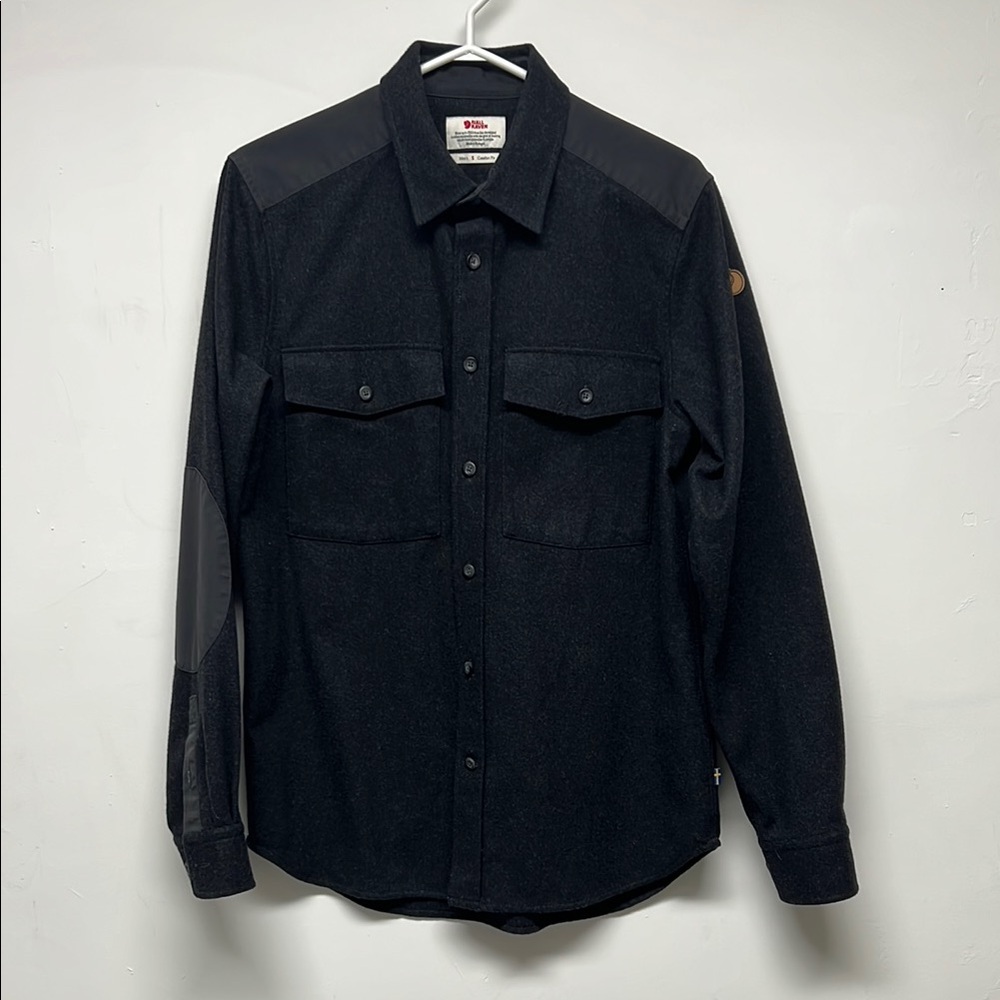 Fjallraven Black Casual Button Down Shirt